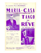télécharger la partition d'accordéon Maria Casa (Tango Typico) au format PDF