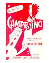 télécharger la partition d'accordéon Campesino (Tango) au format PDF