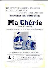 download the accordion score Ma chérie (Créée par : Jean Ségurel et ses Troubadours) (Valse) in PDF format