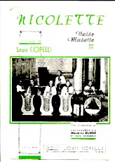 download the accordion score Nicolette (Orchestration Complète) (Valse Musette) in PDF format