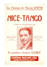 télécharger la partition d'accordéon Nice Tango (Chant : Gesky) au format PDF