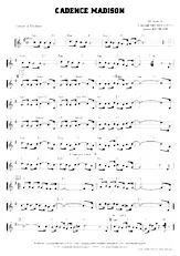 descargar la partitura para acordeón Cadence Madison en formato PDF
