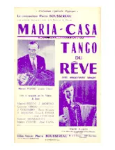 descargar la partitura para acordeón Tango du rêve en formato PDF