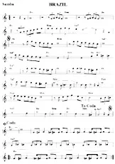 descargar la partitura para acordeón Brazil (Samba) en formato PDF