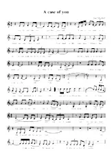 download the accordion score A case of you in PDF format