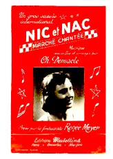 télécharger la partition d'accordéon Nic et Nac (Créée par la fantaisiste : Renée Meyer) (Orchestration Complète) (Marche) au format PDF