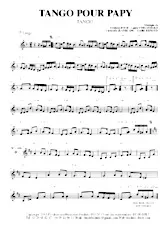scarica la spartito per fisarmonica Tango pour Papy in formato PDF