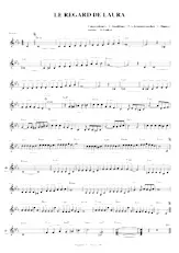 descargar la partitura para acordeón Le regard de Laura (Boléro) en formato PDF