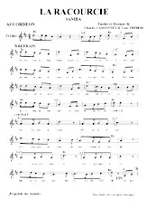 descargar la partitura para acordeón La racourcie (Samba) en formato PDF