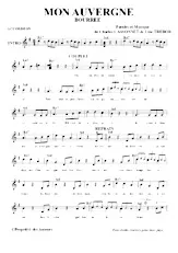scarica la spartito per fisarmonica Mon Auvergne (Bourrée) in formato PDF