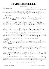 descargar la partitura para acordeón Mademoiselle (Boléro) en formato PDF
