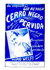 télécharger la partition d'accordéon Cerro Negro (Création de l'orchestre Mario Melfi) (Tango Typique) au format PDF