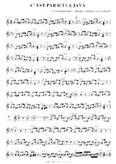 download the accordion score C'est par ici la Java in PDF format