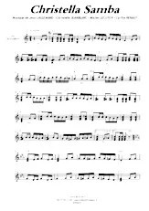 scarica la spartito per fisarmonica Christella Samba in formato PDF