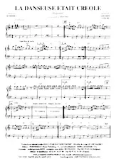 download the accordion score La danseuse était créole (Biguine) in PDF format