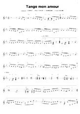 descargar la partitura para acordeón Tango mon Amour en formato PDF