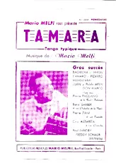 download the accordion score Tamara (Orchestration) (Tango Tzigane) in PDF format