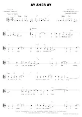 download the accordion score Ay Amor Ay (Samba) in PDF format