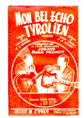 download the accordion score Mon bel écho Tyrolien (Arrangement : Jonato) (Valse) in PDF format