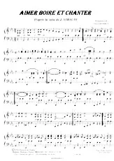 télécharger la partition d'accordéon Aimer boire et chanter (Arrangement : Patrick Messifet) (Valse) au format PDF
