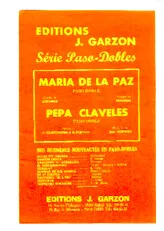 télécharger la partition d'accordéon Pepa Claveles (Orchestration Complète) (Paso Doble) au format PDF