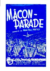scarica la spartito per fisarmonica Mâcon Parade (Marche) in formato PDF