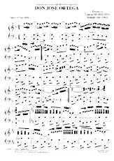scarica la spartito per fisarmonica Don José Ortéga (Paso Doble) in formato PDF