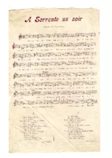 scarica la spartito per fisarmonica A Sorrente un soir (Chant : Marcelly) (Valse Napolitaine) in formato PDF