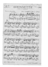 télécharger la partition d'accordéon Avionnette (Polka à Variations) au format PDF