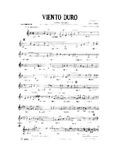 scarica la spartito per fisarmonica Viento Duro (Rumba Boléro) in formato PDF