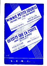 scarica la spartito per fisarmonica Minnie Petite souris (Pepino The Italian mouse) (Arrangement : Léo Nègre) (Orchestration) (Fox) in formato PDF