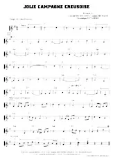 descargar la partitura para acordeón Jolie campagne Creusoise (Valse Bourrée) en formato PDF