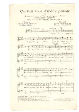 télécharger la partition d'accordéon Ca fait tout d' mêm' plaisir (Quand on a là quelque chose) (Chant : Maurice Chevalier) (One Step Chanté) au format PDF