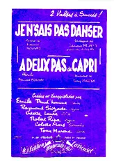 télécharger la partition d'accordéon A deux pas de Capri (Créée par : Emile Prud'Homme / Raymond Siozade / Odette Laure / Robert Ripa / Colette Mars) (Orchestration) (Valse Chantée) au format PDF