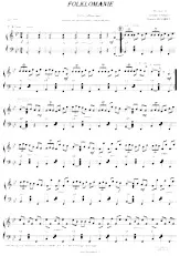 download the accordion score Folklomanie (Valse Folklorique) in PDF format