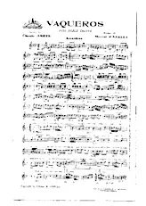 scarica la spartito per fisarmonica Vaqueros (Paso Doble Chanté) in formato PDF