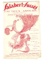 télécharger la partition d'accordéon J'ai deux amours (Revue du Casino de Paris : Paris qui remue) (Chant : Joséphine Baker) (Slow / Fox Trot)  au format PDF