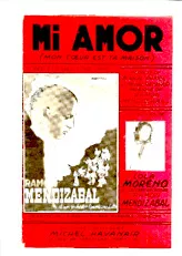 scarica la spartito per fisarmonica Mi amor (Mon coeur est ta maison) (Orchestration Complète) (Tango) in formato PDF