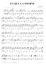 scarica la spartito per fisarmonica Et que ça tourne (Valse Musette) in formato PDF
