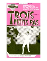 descargar la partitura para acordeón Trois petits pas en formato PDF