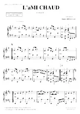 download the accordion score L'ami chaud (Scottisch) in PDF format