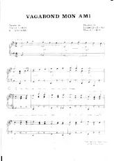 descargar la partitura para acordeón Vagabond mon ami (Valse) en formato PDF