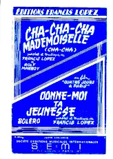 descargar la partitura para acordeón Cha Cha Cha Mademoiselle (Arrangement : Yvonne Thomson) (Orchestration) en formato PDF