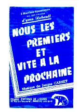 télécharger la partition d'accordéon Vite à la prochaine (Orchestration) (Marche) au format PDF