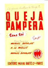télécharger la partition d'accordéon Queja Pampera (Sans toi) (Bandonéon A + B) (Tango) au format PDF
