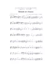 télécharger la partition d'accordéon Balade en Alsace (Marche) au format PDF