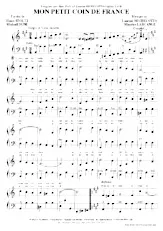 scarica la spartito per fisarmonica Mon petit coin de France (Valse) in formato PDF