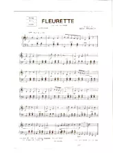download the accordion score Fleurette (Java) in PDF format
