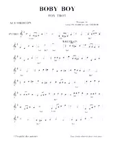 download the accordion score Boby Boy (Fox Trot) in PDF format