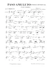 scarica la spartito per fisarmonica Paso Amuleto (Porte Bonheur) in formato PDF